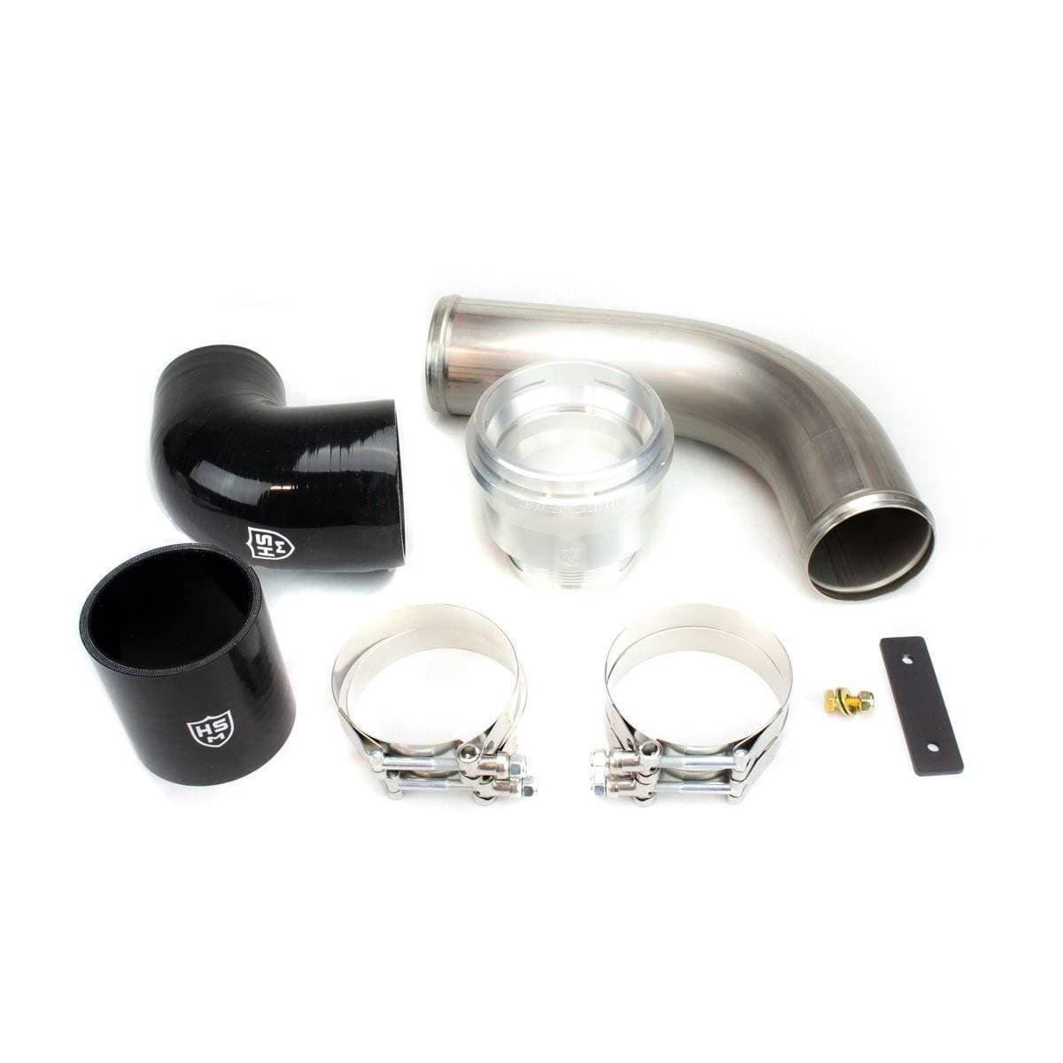 H&S MotorSports 2017-2023 Ford 6.7L Steel Intercooler Pipe Upgrade Kit (OEM Replacement)