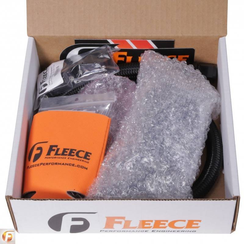 Cummins Coolant Bypass Kit VP 98.5-02 with Stainless Steel Braided Line Fleece Performance thumbnail 6