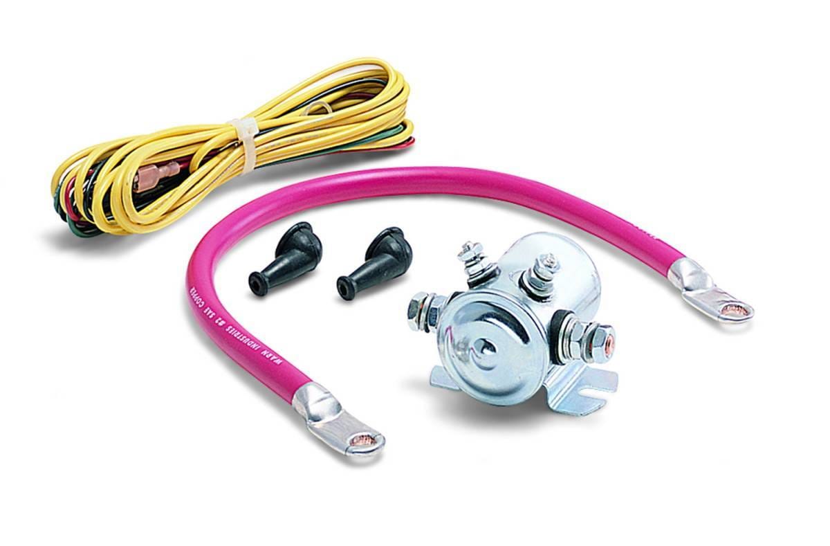 Warn With Solenoid; Battery Lead; Dash Mounted Switch; Wiring and Hardware 62132