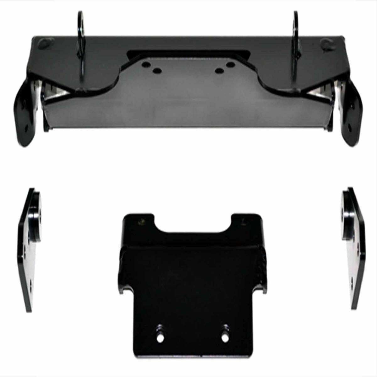 Warn Front Kit Black Includes Mounting Bracket and Hardware 80545 thumbnail 2
