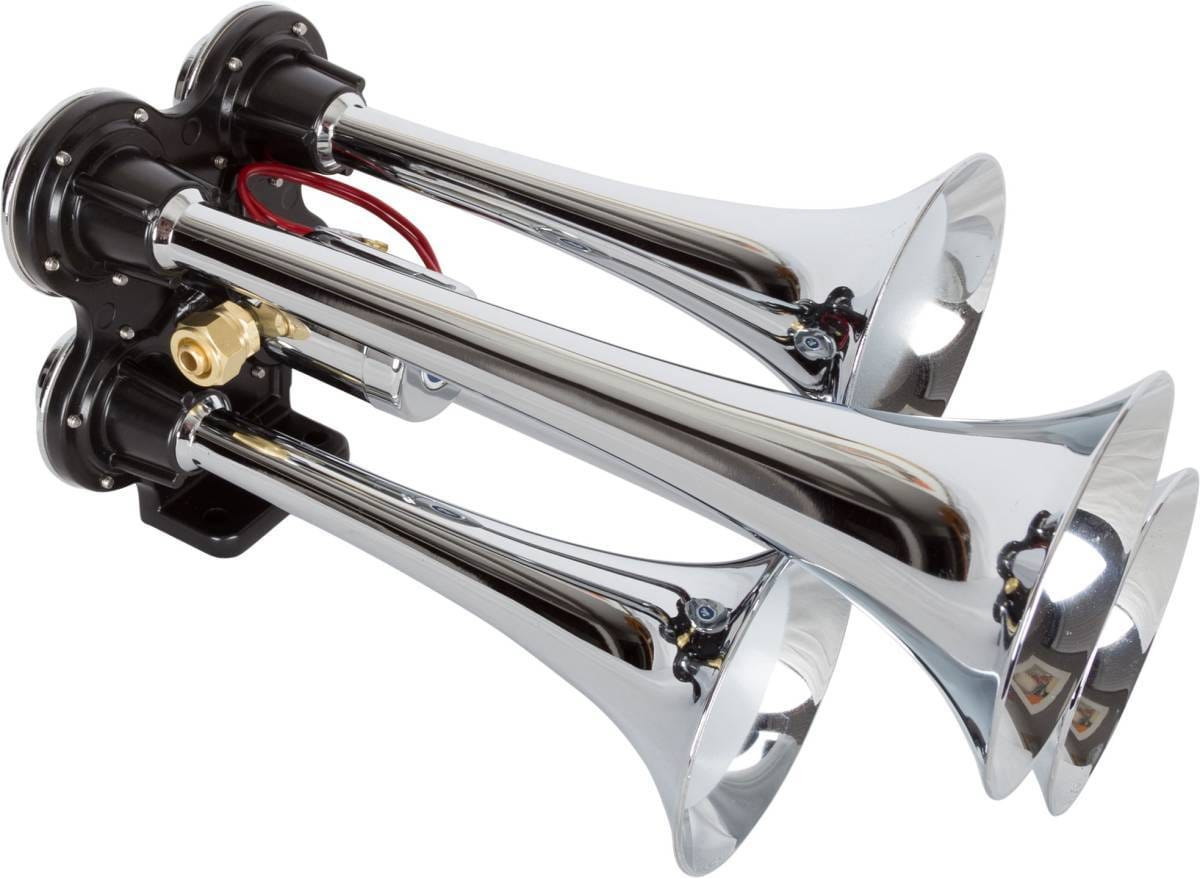 HornBlasters Bullet Quad Chime - Chrome AH-B4