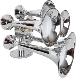 HornBlasters BoatBlasters Admiral 5 Chime - Chrome AH-C5