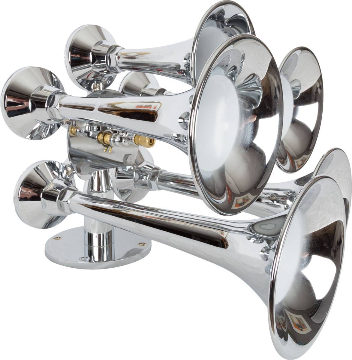 HornBlasters BoatBlasters Admiral 5 Chime - Chrome AH-C5