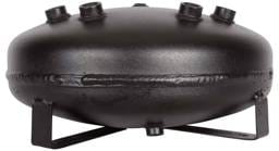 HornBlasters Horn-Air Black 4 Gallon Pancake, 8 Ports TA-4P