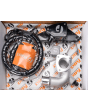 Cummins Coolant Bypass Kit 7.5-18 6.7L with Stainless Steel Braided Line Fleece Performance thumbnail 6