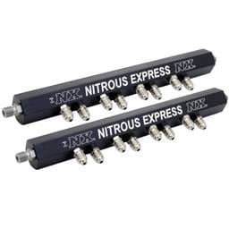 Nitrous Express DISTRIBUTION RAIL KIT (SINGLE HOLE RAILS) 90001