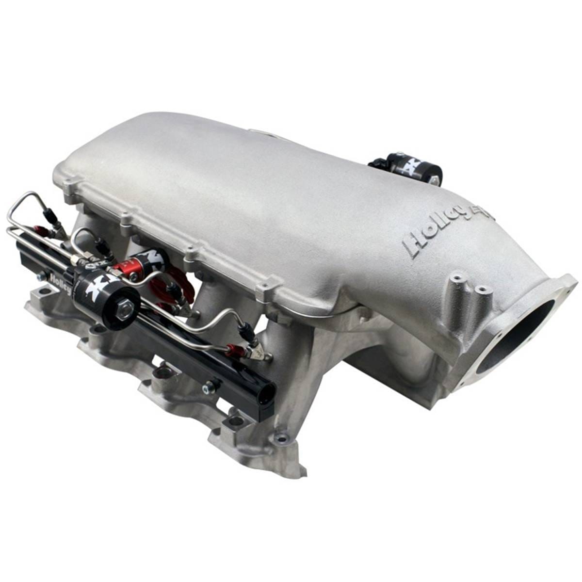 Nitrous Express HOLLEY HI-RAM MANIFOLD FOR LS3/L92 PORT HEADS W/NX DIRECT PORT INTAKE014