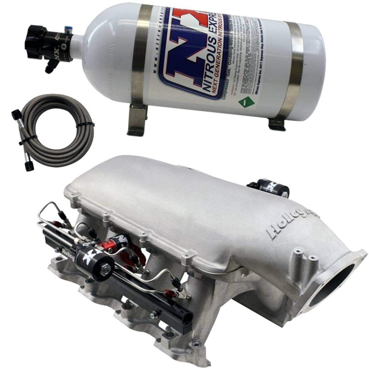 Nitrous Express HOLLEY HI-RAM MANIFOLD FOR LS7 HEADS W/NX DIRECT PORT INTAKE024