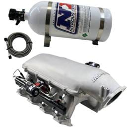 Nitrous Express HOLLEY HI-RAM MANIFOLD FOR CATHEDRAL PORT HEADS W/NX DIRECT PORT INTAKE004