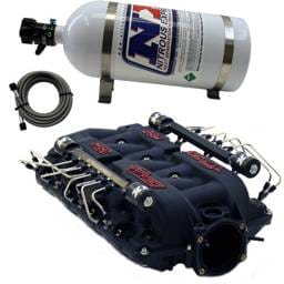 Nitrous Express MSD AIRFORCE MANIFOLD FOR CATHEDRAL PORT HEADS W/VXL DIRECT PORT INTAKE005